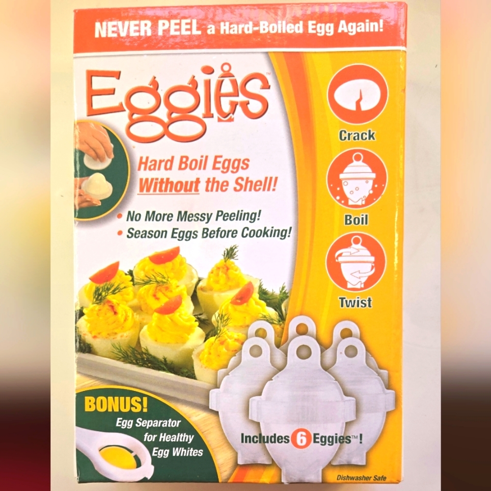 Eggies Hard Boil Egg Cooker